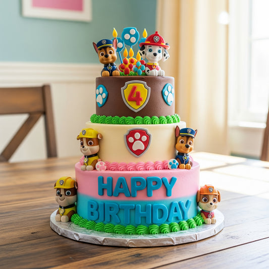 Birthday Cake - Paw Patrol Theme